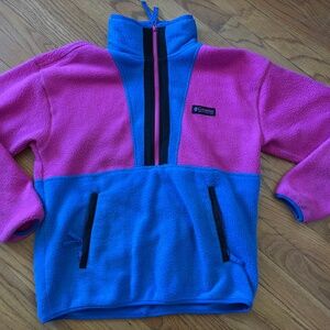 Columbia Womens Fleece Pullover Medium